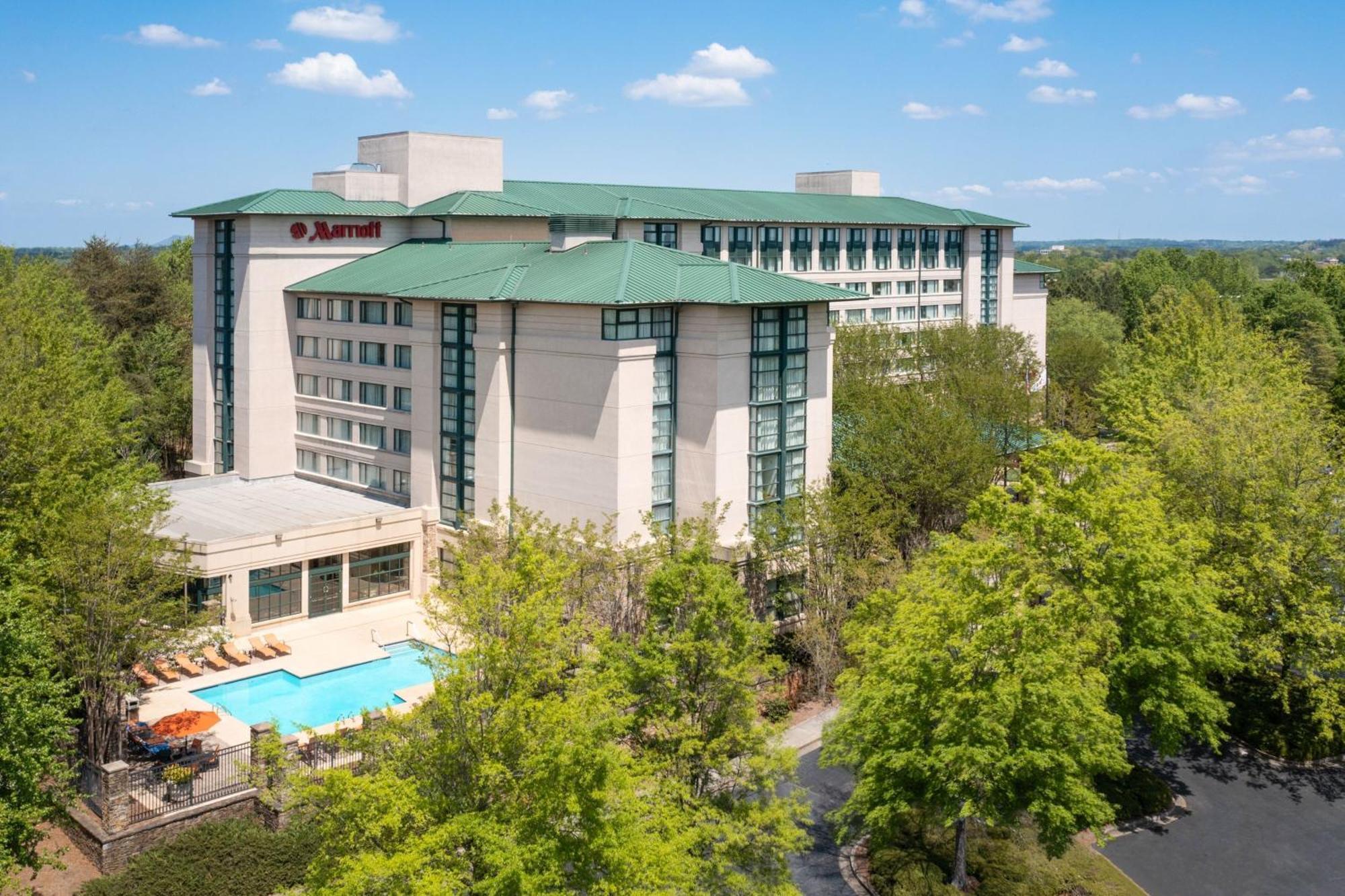 Отель Atlanta Marriott Альфаретта Экстерьер фото